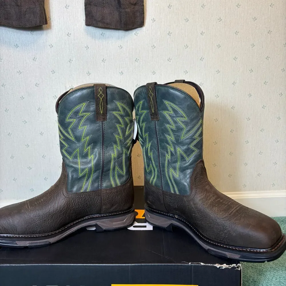 Ariat WorkHog XT BOA Waterproof Carbon Toe Work Boot Size 11 Wide Square Toe NIB